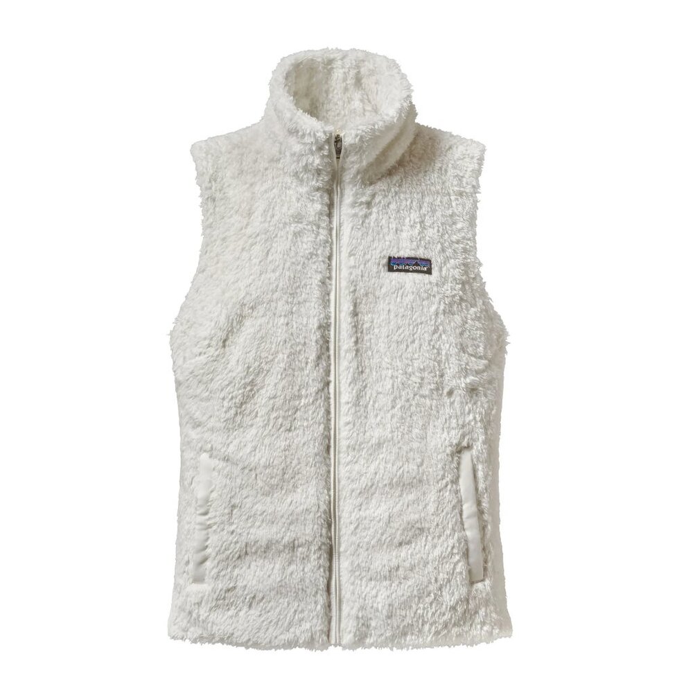 Patagonia Women's White‎ Los Gatos Sleeveless Insulated Fleece Vest Size XL
